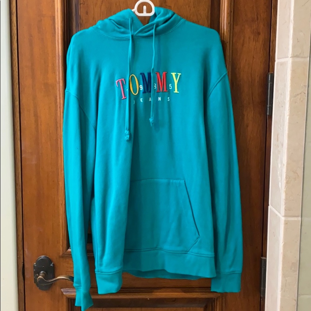 Tommy Hilfiger seafoam hoodie never worn